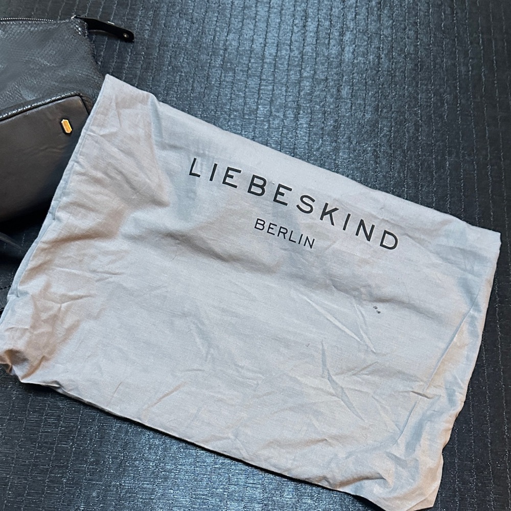 Liebeskind Gray Leather Bag - Picture 9 of 9